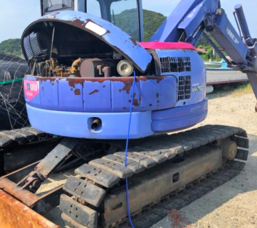 車両、重機の施工の画像
